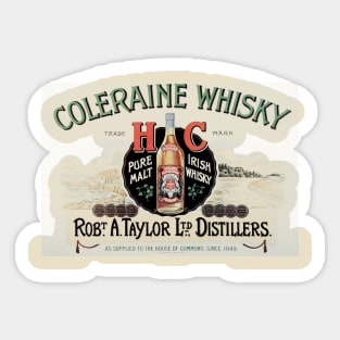 coleriane whisky Sticker